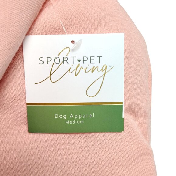 SportPet Medium Size Dog Colorblock Pink Hoodie Coat - Picture 5 of 9